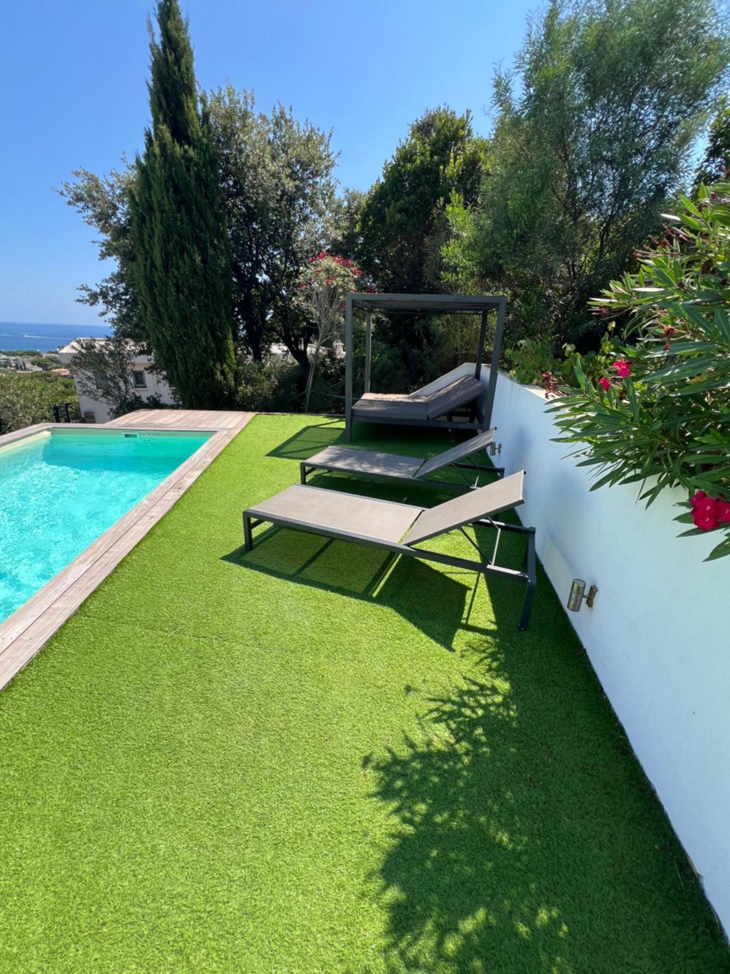 Rdc De Villa Avec Piscine Cavalaire-sur-Mer Exterior foto